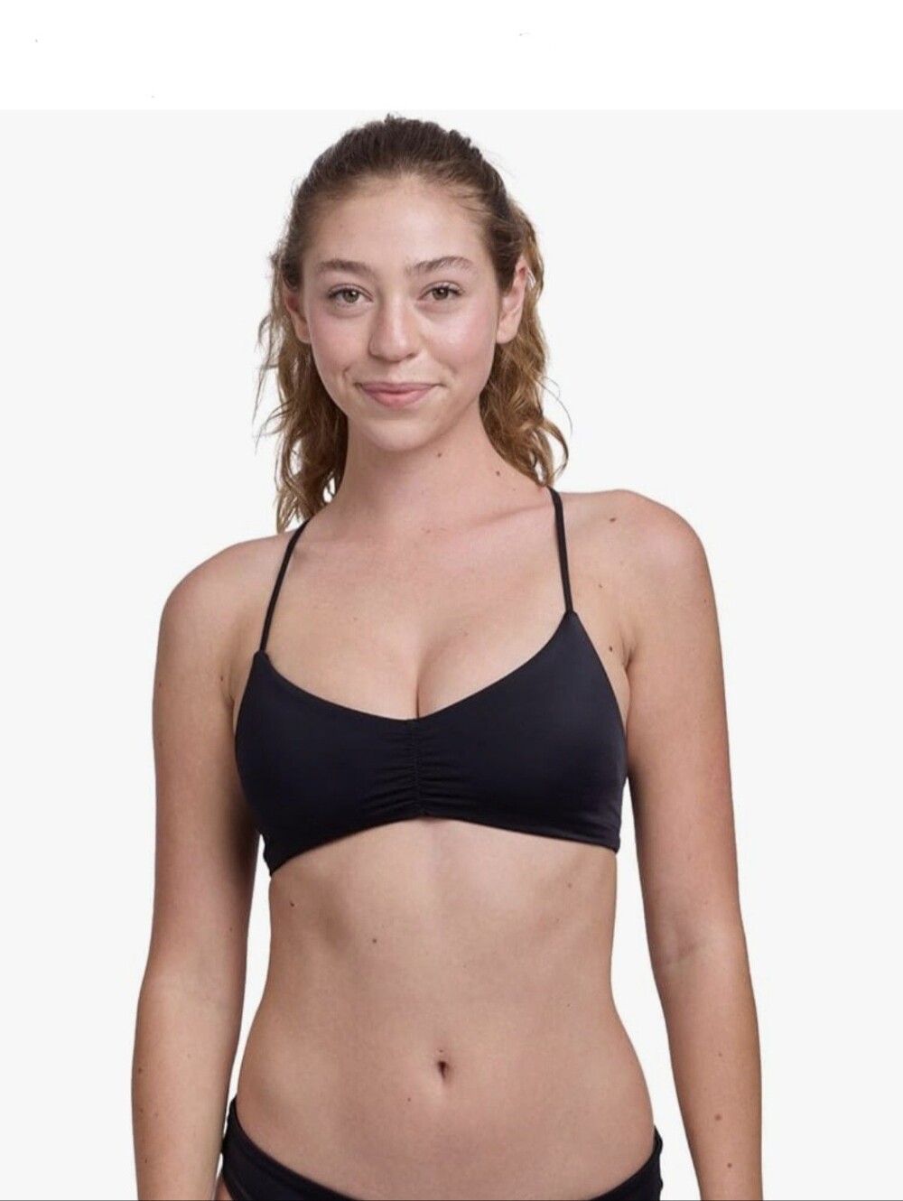 NWT Jolyn Surf Eliana Black Swim Top - XL